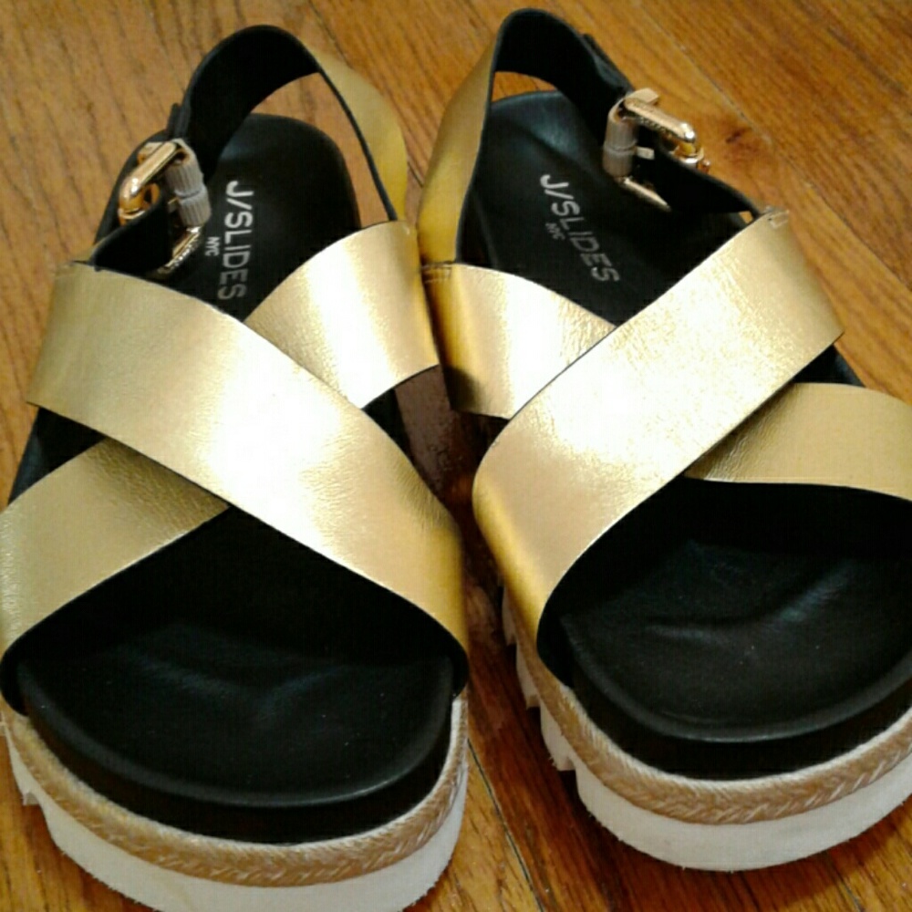 Gold sandal